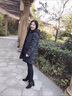 芙琦莱 中老年女装冬装棉服胖妈妈2025加肥加大保暖中长款外套中年棉衣 黑色【高品质棉衣】 /赠送运费险 XL 【建议106斤以下】 实拍图