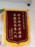 瑞耀锦旗定制锦旗定做感谢医生老师定制赠送幼儿园教师物业月嫂生日订做美容院高档植绒装修旌旗制作 立体镀金字（豪华大龙须）40*60cm 实拍图