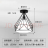 净利浦【全光谱】北欧过道灯led现代简约钻石走廊灯阳台灯玄关吸顶灯具 直径25cm白光5w（适用于1-3平） 实拍图