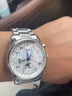 浪琴（LONGINES）瑞士手表 名匠系列计时码表 月相机械钢带男表 L26734786 实拍图