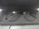 帕娜美菈（PANOLIMCERA）【顺丰发货】防辐射眼镜防蓝光近视超轻多边形护眼男显瘦女素颜镜 亮黑色 【防辐射 防蓝光】无度数 实拍图