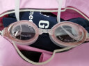 佑游泳镜泳帽男女防水防雾泳镜近视泳镜防水包套装6904透明粉色200度 实拍图