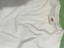 乐卡克法国公鸡夏季百搭T恤男子休闲宽松透气短袖CB-0150221 白色 XL 晒单实拍图