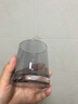 尊慕斯 简约ins刷牙杯漱口杯洗漱杯套装牙刷牙缸玻璃杯情侣家用酒店杯子 烟灰色杯 实拍图