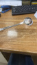广意 316L不锈钢勺子 家用加大汤勺调羹吃饭餐勺汤匙圆勺2支装GY7657 晒单实拍图