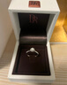 DR求婚钻戒铂金BELIEVE经典款恒心璀璨钻石戒指WJ0139 TOP*20分H色SI1【证书+礼盒】 实拍图