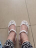 回力凉鞋女鞋夏季透气凉拖两用镂空凉鞋平跟轻便舒适外穿沙滩鞋工作鞋 白色偏小一码 37 实拍图