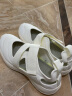 无印良品（MUJI）男女通用运动凉鞋（男士/女士）男款女款 忍者鞋 鞋子 EKB12A3S 米白色 M 250MM/40码（2.0） 实拍图