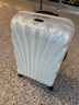 新秀丽（Samsonite）万向轮贝壳箱拉杆箱密码锁行李箱旅行箱CS2白色25寸情人节礼物 实拍图