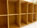林之语实木书架置物架落地靠墙组合格子柜客厅幼儿园储物柜子矮家用书柜 【全实木】两层加高10格75x150cm 实拍图