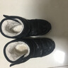 哈比熊童鞋儿童雪地靴男童靴子加绒棉鞋女童短靴AW7089 黑色28码 实拍图