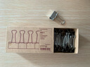 无印良品（MUJI） 票夹 ND16CC0A 夹子便条夹照片夹 银色 19mm/24个 实拍图