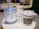 babycare辅食机婴儿宝宝料理机多功能绞肉搅拌榨汁打泥机家用研磨料理机 双杯双刀0.3L+0.6L-维尔粉家庭版 实拍图
