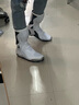 BENKIA摩托车骑行靴拉力越野竞技赛车鞋保暖防摔骑行鞋男四季铁骑 208凌冽白赛道版+手提袋 43 实拍图