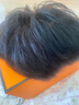 soul special假发男 真发假发片 补发块 男士补发真发头顶补发片隐形补发块 高级手工毛坯款 14*19 可修剪 自然黑 实拍图