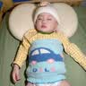 蒂乐肚围婴儿秋冬护肚围幼儿护肚子神器儿童肚兜宝宝腹围护脐带秋冬季 尼克小熊【加厚加倍保暖】 26*22cm（2-7岁） 实拍图