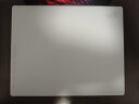 ROG 月石 ACE L钢化玻璃电竞鼠标垫 涂层处理  9H钢化玻璃  大桌垫  游戏鼠标垫 超防滑橡胶底部 白色 实拍图