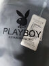 花花公子（PLAYBOY）德绒保暖内衣男厚款加绒加厚秋冬圆领秋衣秋裤男士衣裤大红套装 黑色【中领加厚德绒】套装 2XL (推荐体重150-170) 实拍图