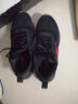 鸿星尔克男鞋加绒运动鞋男2025新款冬季棉鞋轻便软底跑步鞋缓震休闲鞋子男 正黑/大学红3162(皮面) 42 现货速发 实拍图