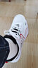 沃特VOIT网球鞋男女款减震专业运动鞋透气跑步休闲鞋羽毛球运动鞋 白红 800T网球鞋 41 实拍图