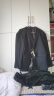 阿悠胖大码西服男商务结婚伴郎西装礼服 藏青单西 7XL/210（240-260斤） 实拍图