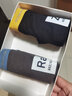 恒源祥男士内裤男平角裤纯棉抗菌男生宽松春夏季青年潮流四角裤头裤衩 字母款黑色+灰+浅杏+牛仔兰； 4条 2XL 推荐175-180cm 130-150斤 实拍图