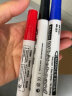 BBNEW 三色白板笔套装 办公会议/儿童涂鸦绘画 易擦水性12支/盒 6黑4蓝2红 NEWB01 晒单实拍图