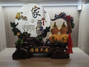 礼之源 招财葫芦平安扣摆件 天然玉石工艺品 家居客厅玄关酒柜装饰品 大号沙金色福禄平安扣家和万事兴 实拍图