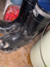 回力雨鞋男士款时尚雨靴水鞋靴户外防水防滑耐磨HL838高筒黑色42码 晒单实拍图