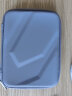 BUBM 移动硬盘包2.5英寸通用数据线收纳盒U盘手机U盾充电宝保护套数码配件防震包 BM010D1011-A 香芋紫 实拍图