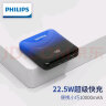 飞利浦（PHILIPS）充电宝便携小巧22.5W超级快充10000毫安时PD20W移动电源 可上飞机 迷你适用于苹果 华为 小米手机 实拍图