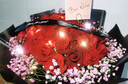 欣尚 鲜花速递红玫瑰花束送老婆女友生日礼物全国同城配送 19朵香槟玫瑰粉玫瑰混搭 实拍图
