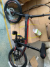萨瓦萨瓦超轻碳纤维折叠自行车喜玛诺变速油刹代驾城市通勤20寸折叠车 9速R3000黑色 实拍图