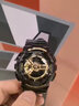 卡西欧（CASIO）【手表礼物】男手表G-SHOCK黑武士悟空黑金潮流时尚运动电子表 GA-110GB-1A经典黑金-人气推荐 实拍图