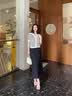 达芙妮厚底坡跟凉鞋女款夏季女士外穿新款坡跟时尚高跟女鞋子 金色 4622303003  38 实拍图