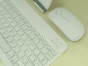 GOMI适用苹果ipad10.2无线蓝牙键盘air2/3鼠标mini5/4便携pro11外接手机 背光10寸白键盘+(带鼠标）+收纳包/支架/充电线 实拍图