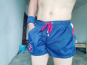 SEOBEAN新款男士运动健身短裤训练跑步裤轻薄速干马拉松短裤男子三分裤子 深蓝色 M 实拍图
