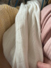 lagogo拉谷谷秋冬季新款半高圆领黑色针织长袖上衣女内搭修身显瘦 米白色(V2) 155/S/36 实拍图