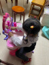 勾勾手 儿童过家家公主梳妆台女孩宝宝化妆道具桌椅3-6岁粉红梳妆台玩具 实拍图