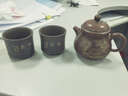 此时此刻钦州坭兴陶茶壶泡茶壶潘壶黎昌权纯全手工壶功夫茶具家用茶壶 一壶两杯套组 实拍图