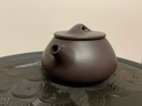 古悦堂 宜兴原矿紫砂壶纯全手工名家紫茄泥高档功夫茶具 石瓢 实拍图