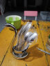 实融 不锈钢水果叉创意韩国天鹅小叉子咖啡勺餐具套装 5叉+1天鹅座 送两勺 晒单实拍图