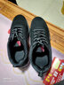 SembosK老人鞋男防滑软底爸爸网面透气运动休闲鞋妈妈鞋中老年人女健步鞋 K7311黑色男款 44 (送袜子运险) 实拍图