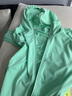 BRELRMON夏季防晒衣女男冰丝凉感连帽开衫防紫外线防晒服皮肤风衣运动外套 2020薄荷绿-女 M 实拍图