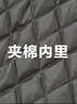 佐丹奴棒球服女秋季新款棒球领棉衣甜酷飞行员夹克外套女13372829 09标志黑 XL 实拍图