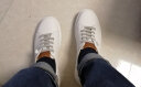圣伽步skap小白鞋男士运动休闲平底板鞋N10A4L01 米白色 42 实拍图