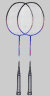 红双喜DHS羽毛球拍对拍复合碳素羽拍套装EG406/402已穿线含羽毛球手胶 晒单实拍图