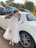 小咔衣浓儿童礼服公主裙高端花童婚纱小女孩主持人女童钢琴演奏演出服夏季 白色20066长款长袖 130 实拍图