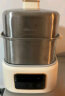 小熊（Bear）电蒸锅 双层家用多功能蒸炖锅 微电脑可预约定时 带自动断电保护煮蛋器 不锈钢蒸蛋器 ZDQ-C06H1 实拍图