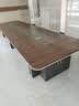 栗棠办公家具会议桌大型会议桌长桌简约现代会议室接待长条洽谈桌组合 楷模橡木色 3.5*1.5米会议桌 实拍图